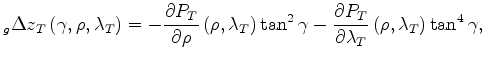 $\displaystyle C_T\left(\rho,\lambda_T\right) = \sum_{\gamma} {_p{\Delta z}_T\le...
...amma,\rho,\lambda_T\right)} {_g{\Delta z}_T\left(\gamma,\rho,\lambda_T\right)}.$