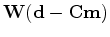 $\displaystyle \epsilon \bf D \bf m.$