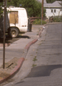 Bent curb