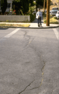 Fault crossing using crosswalk