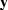 ${\bf y}$