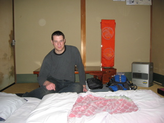 Aaron in Ryokan