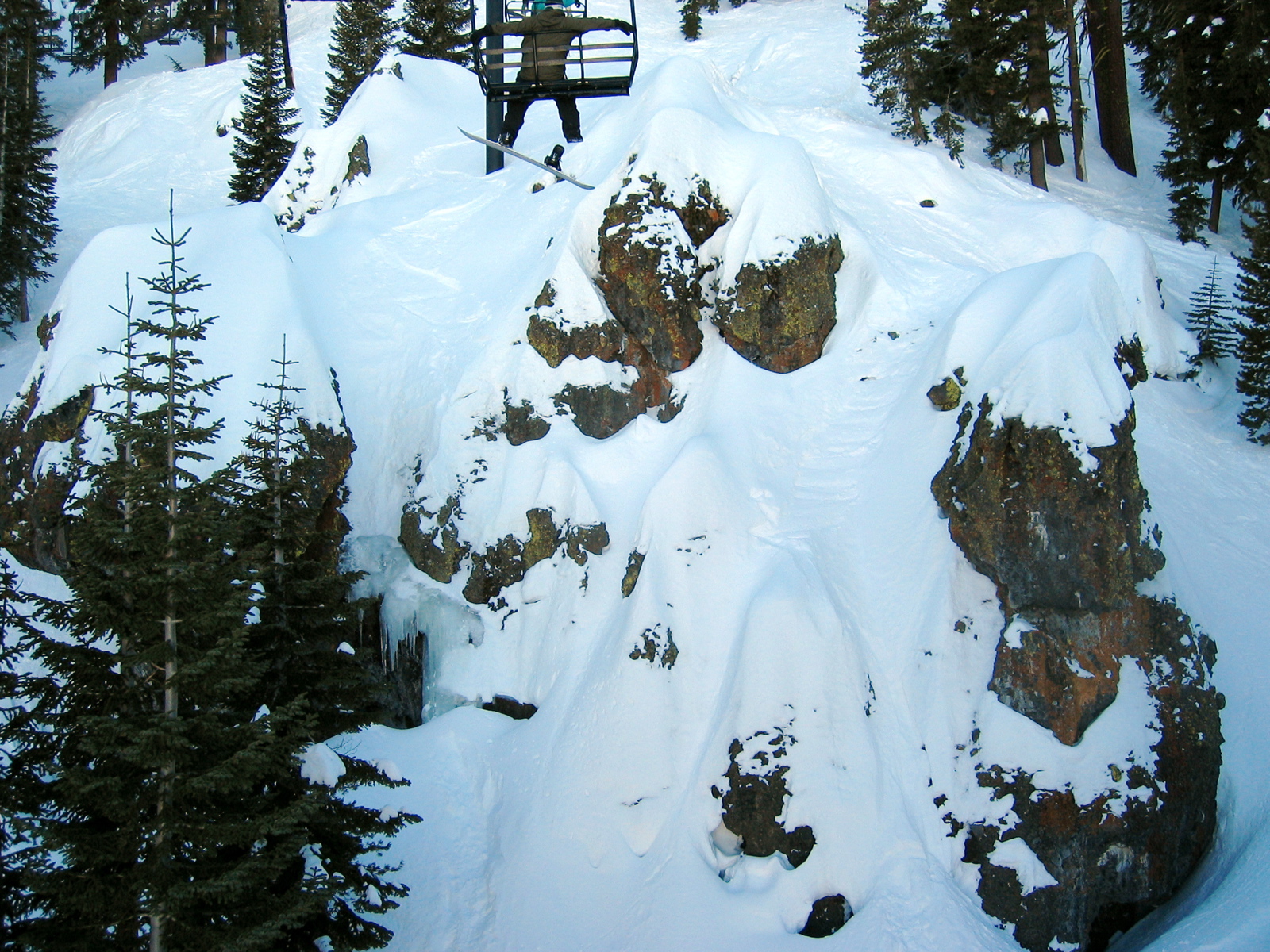 Some jackass went down this