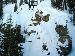 Some jackass went down this