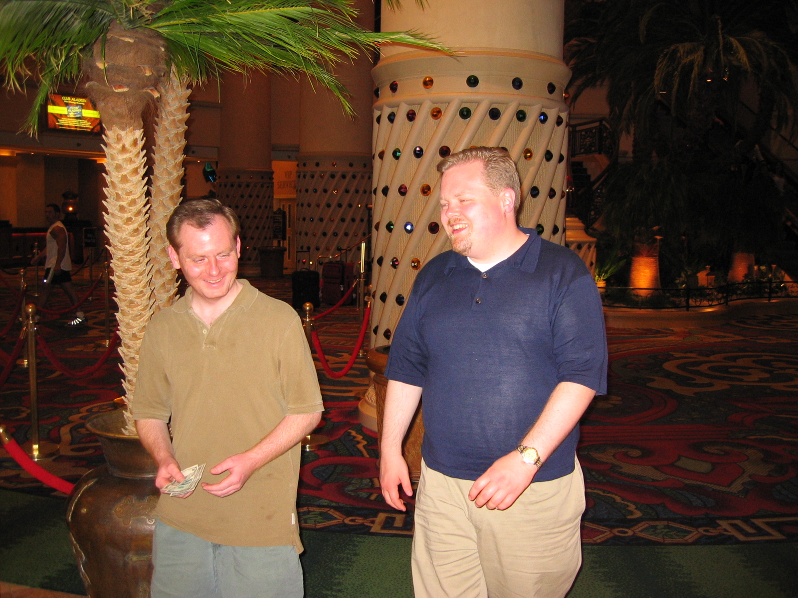 So Bob, now you know that cabs cost money...