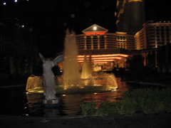 Caesar's fountains, 4AM