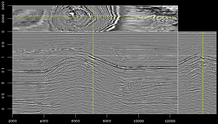 3-D seismic data