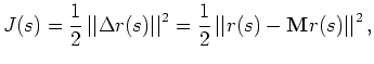 $ \Delta r = \Delta r({\bf x},{\bf h})$