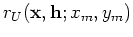 $ (x_m,y_m)$