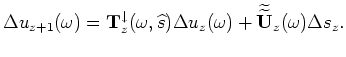 $ \widetilde {\widetilde{\bf D}}_z$