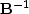 $\bold B^{-1}$
